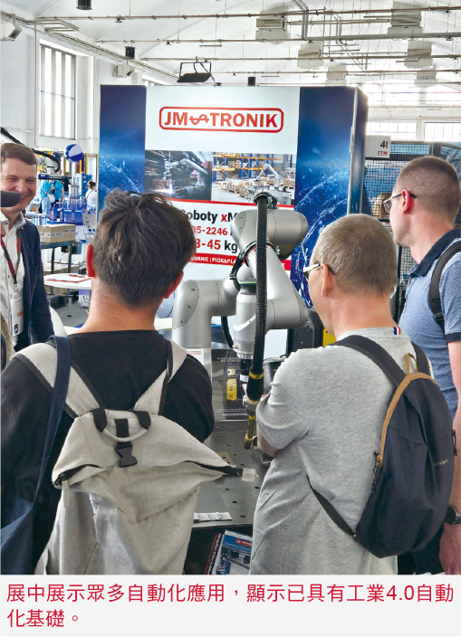 展中展示眾多自動化應用